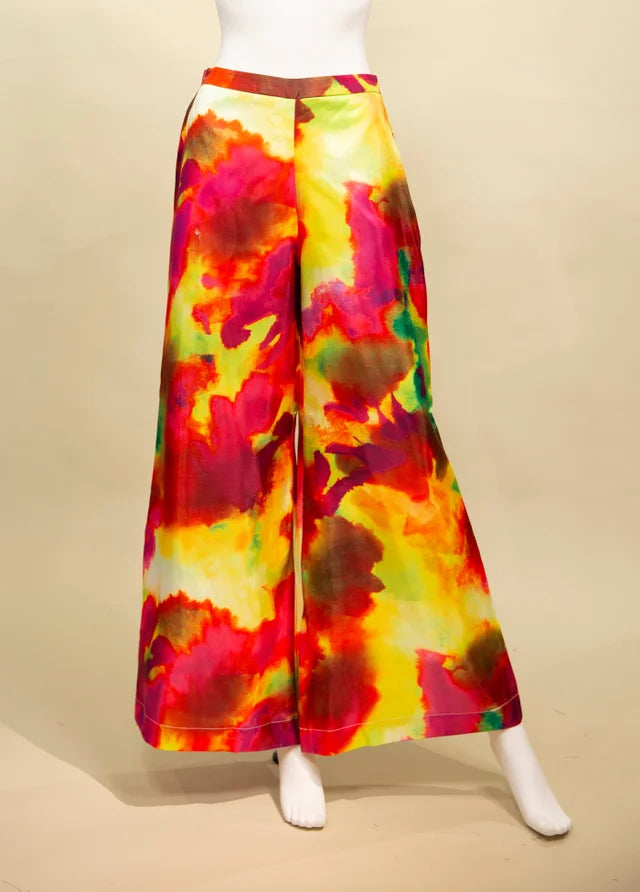 Samuel Dong's Printed Palazzo Pant (Multiple Colors)