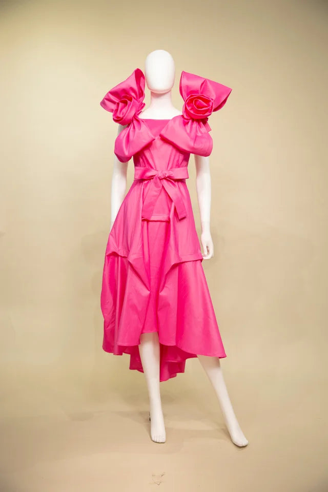 Samuel Dong's Rosette Bow Extravaganza Dress